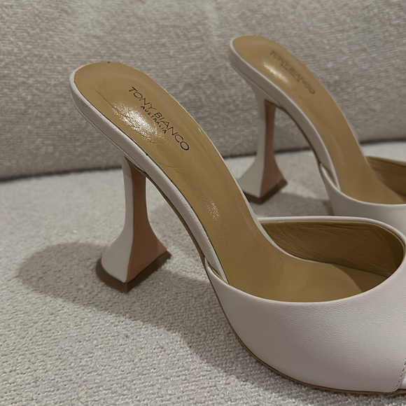 Tony Bianco Pointed Peep Toe Heels - Picture 2 of 6